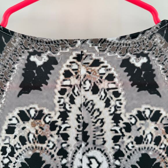 ONE WORLD Unity Tunic Top Size Extra Small NWT Slinky Material Boho Lagenlook - Picture 7 of 13